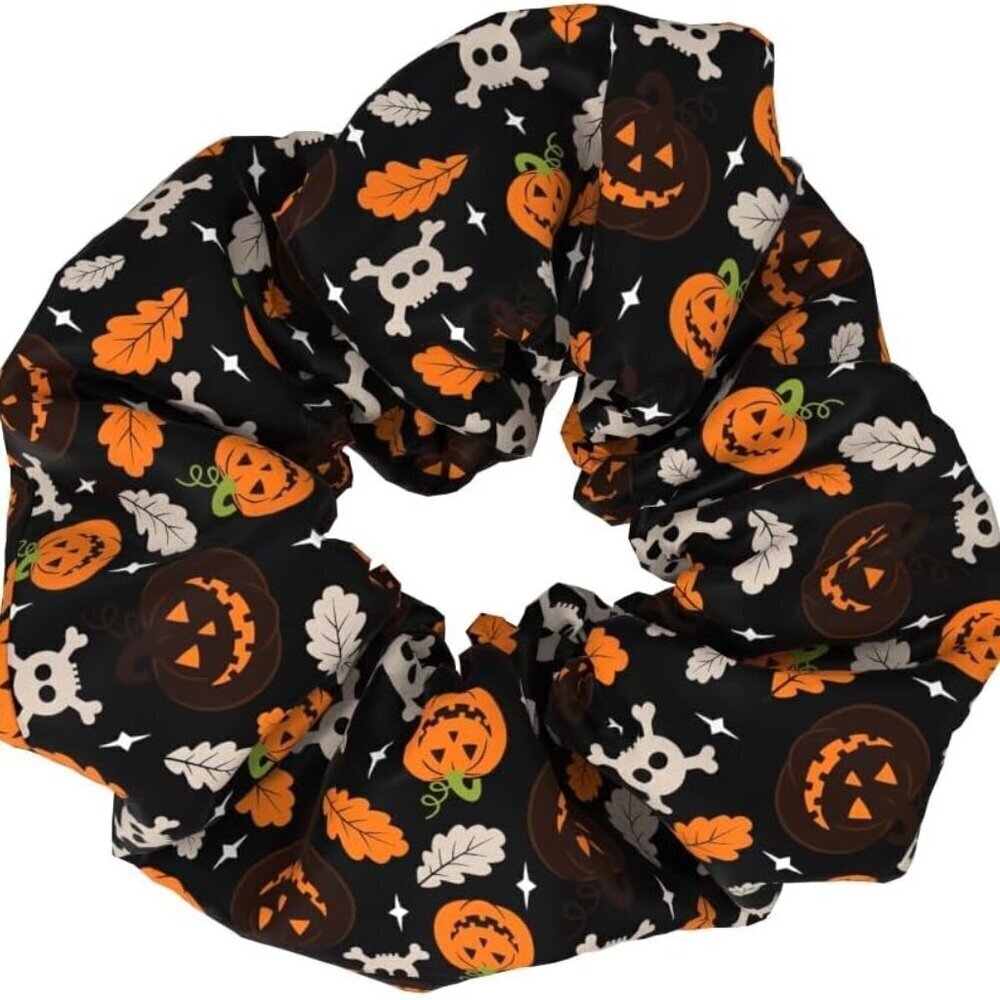 Halloween Handbag Scarf Neckerchief Set for Women Girls Costume Accessories - Picture 3 of 4